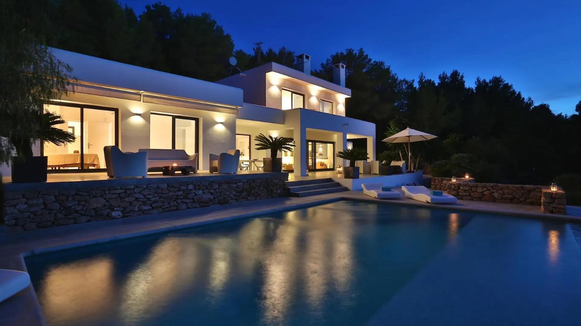 Villa Sunset- Cala Tarida Ibiza イビサ・タウン